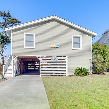 Coastal Home With Deck And Outdoor Shower キルデビルヒルズ エクステリア 写真