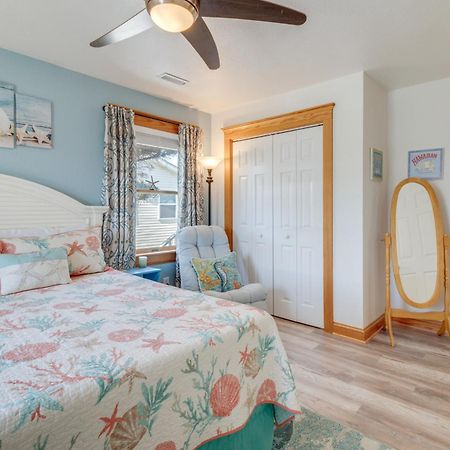 Coastal Home With Deck And Outdoor Shower キルデビルヒルズ エクステリア 写真