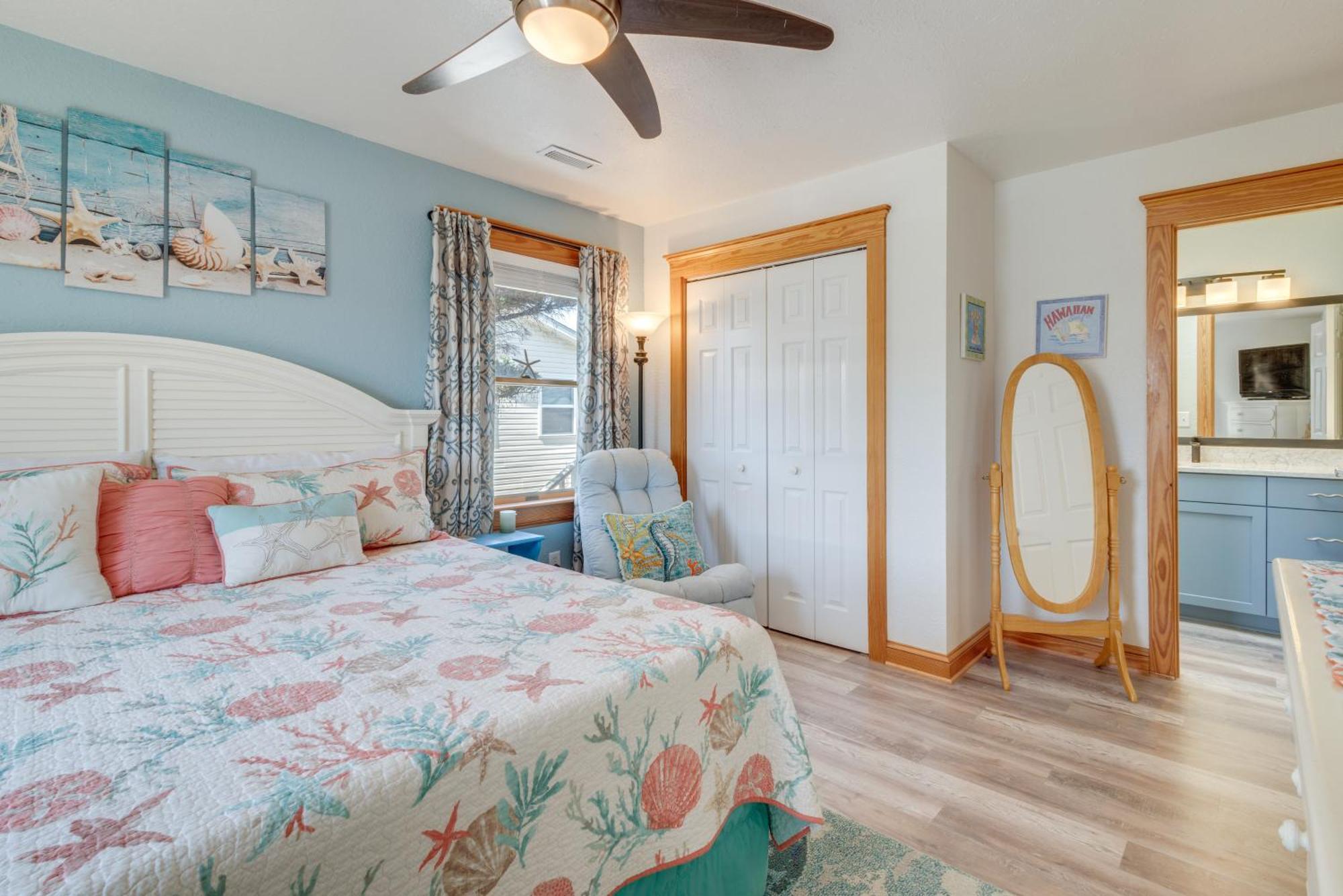 Coastal Home With Deck And Outdoor Shower キルデビルヒルズ エクステリア 写真